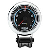 E6076 Tachometer Gauge [2 1/2 in., 8,000 RPM, Black Dial Chrm Case, 6000 Series]