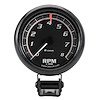 E6086 Tachometer Gauge [2 1/2 in., 8,000 RPM, Black Dial Black Case, 6000 Series]