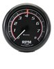 E6086 Tachometer Gauge [2 1/2 in., 8,000 RPM, Black Dial Black Case, 6000 Series] - image 3