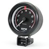 E6088 Tachometer Gauge [3-3/8 in., 8,000 RPM, Black Dial Black Case, 6000 Series] - image 2