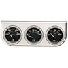 E7200 Oil Pressure/Water Temperature/Voltmeter Gauge Console [2 in., 100Psi/280 F/18V, 90 Degree Sweep, Mechanical, 7000 Series] - image 2