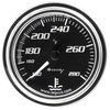 E7241 Water Temp Gauge [2 in., 130-280 F, 270 Degree Sweep, Mechanical, Chrome 7000 Series] - image 2