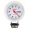 E8068 Tachometer Gauge [3.4 in., 8,000 RPM, 270 Degree Sweep, Electric, Silver, 8000 Series] - image 1