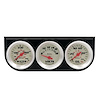 E8100 Oil Pressure/Water Temperature/Voltmeter Gauge Console [100Psi/280 F/18V, 270 Sweep, Mechanical, 8000 Series] - image 1