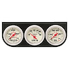 E8200 Oil Pressure/Water Temperature/Voltmeter Gauge Console [2 in., 100Psi/280 F/18V, 270 Sweep, Mechanical, 8000 Series] - image 1