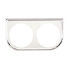 E9822 Gauge Mount [Panel, Chrome, 2 1/16 in. Double] - image 1