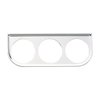 E9823 Gauge Mount [Panel, Chrome, 2 1/16 in. Triple] - image 2