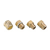 E9851 Mechanical Water Temperature Adapters [4 Pcs, 5/8 in.-18 Unf To 3/8 in. Npt, 1/4 in. Npt, 1/2 in. Npt] - image 1