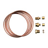 E9901 Oil Pressure Gauge Copper Tubing Kit [6 ft.] - image 1