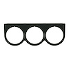 E9923 Gauge Mount [Panel, Black, 2 1/16 in., Triple]