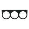 E9923 Gauge Mount [Panel, Black, 2 1/16 in., Triple] - image 2