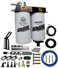 DIFSRAM1001 Drop-In Series Diesel Air/Water Separator Filtration System for 2010-2018 RAM 6.7L Cummins