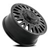 A136 DUALLY SULTAN FRONT Wheel [Size: 24"x8.25"] Gloss Black And Milled Finish A136248292P10016 - image 2
