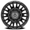 A136 DUALLY SULTAN FRONT Wheel [Size: 24"x8.25"] Gloss Black And Milled Finish A136248292P10016 - image 3
