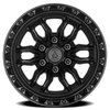 A137 PURSUIT Wheel [Size: 17"x9"] Satin Black Center w/ Glossy Black Lip Finish A137179084P00004 - image 3