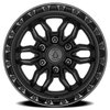 A137 PURSUIT Wheel [Size: 20"x10"] Satin Black Center w/ Glossy Black Lip Finish A137200089N01804 - image 3