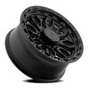 A137 PURSUIT Wheel [Size: 20"x9"] Satin Black Center w/ Glossy Black Lip Finish A137209018P01204 - image 2