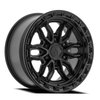 A137 PURSUIT Wheel [Size: 20"x9"] Satin Black Center w/ Glossy Black Lip Finish A137209082P01204 - image 1