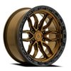 A137 PURSUIT Wheel [Size: 20"x10"] Smoked Bronze Center w/ Glossy Black Lip Finish A137200018N01826 - image 1