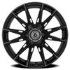 A138 LUSSO Wheel [Size: 24"x10"] Glossy Black Finish A138240084P00302 - image 3