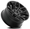A140 VIPER Wheel [Size: 20"x10"] Gloss Black And Milled Finish A140200098N01816 - image 2