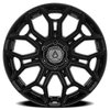 A140 VIPER Wheel [Size: 20"x10"] Glossy Black Finish A140200098N01802 - image 3