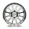 A105179084P00019 A105 AMMO Wheel [Size: 17"x9"] Gloss Silver Machined Finish - image 3