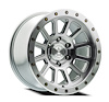 A105179089P00019 A105 AMMO Wheel [Size: 17"x9"] Gloss Silver Machined Finish - image 1