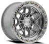 A142 FURY Wheel [Size: 17"x9"] Gloss Silver Machined Finish A142179089P00019 - image 1