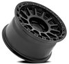 A144 SPECTOR Wheel [Size: 17"x9"] Satin Black Center w/ Glossy Black Lip Finish A144179075P00004 - image 2