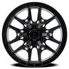 A114179084P00102 A114 BATTLE Wheel [Size: 17"x9"] Glossy Black Finish - image 3