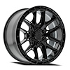 A114209084P02002 A114 BATTLE Wheel [Size: 20"x9"] Glossy Black Finish - image 1
