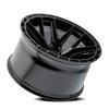 A114220084P01502 A114 BATTLE Wheel [Size: 22"x10"] Glossy Black Finish - image 2