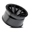 A114220089N01802 A114 BATTLE Wheel [Size: 22"x10"] Glossy Black Finish - image 2