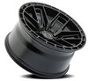 A114179084P00101 A114 BATTLE Wheel [Size: 17"x9"] Satin Black Finish - image 2