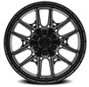 A114179084P00101 A114 BATTLE Wheel [Size: 17"x9"] Satin Black Finish - image 3