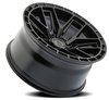 A114209084P02001 A114 BATTLE Wheel [Size: 20"x9"] Satin Black Finish - image 2