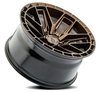 A114189084P02018 A114 BATTLE Wheel [Size: 18"x9"] Smoked Bronze Tint Finish - image 2