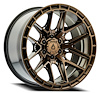 A114200089N01818 A114 BATTLE Wheel [Size: 20"x10"] Smoked Bronze Tint Finish - image 1