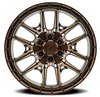 A114222017N04418 A114 BATTLE Wheel [Size: 22"x12"] Smoked Bronze Tint Finish - image 3