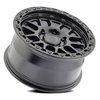 A119178584P02504 A119 BOOST Wheel [Size: 17"x8.5"] Satin Black Center w/Glossy Black Lip Finish - image 2