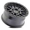 A119179075P00004 A119 BOOST Wheel [Size: 17"x9"] Satin Black Center w/Glossy Black Lip Finish - image 2