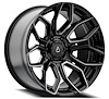 A116220089N01802 A116 COBRA Wheel [Size: 22"x10"] Glossy Black Finish - image 1