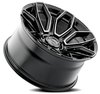 A116220089N01802 A116 COBRA Wheel [Size: 22"x10"] Glossy Black Finish - image 2