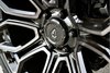 A116209089P02010 A116 COBRA Wheel [Size: 20"x9"] Glossy Black Brushed w/DDT Face Finish - image 4