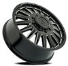 A110208293P10516 A110 DUALLY RIVAL FRONT Wheel [Size: 20"x8.25"] Gloss Black & Milled Finish - image 2