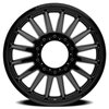A110228292P10502 A110 DUALLY RIVAL FRONT Wheel [Size: 22"x8.25"] Glossy Black Finish - image 3