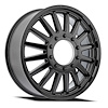 A110248292P10502 A110 DUALLY RIVAL FRONT Wheel [Size: 24"x8.25"] Glossy Black Finish - image 1