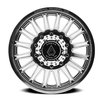 A11020828DP10517 A110 DUALLY RIVAL FRONT Wheel [Size: 20"x8.25"] Milled & Polished Finish - image 3