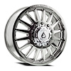 A1102482A9P10517 A110 DUALLY RIVAL FRONT Wheel [Size: 24"x8.25"] Milled & Polished Finish - image 1